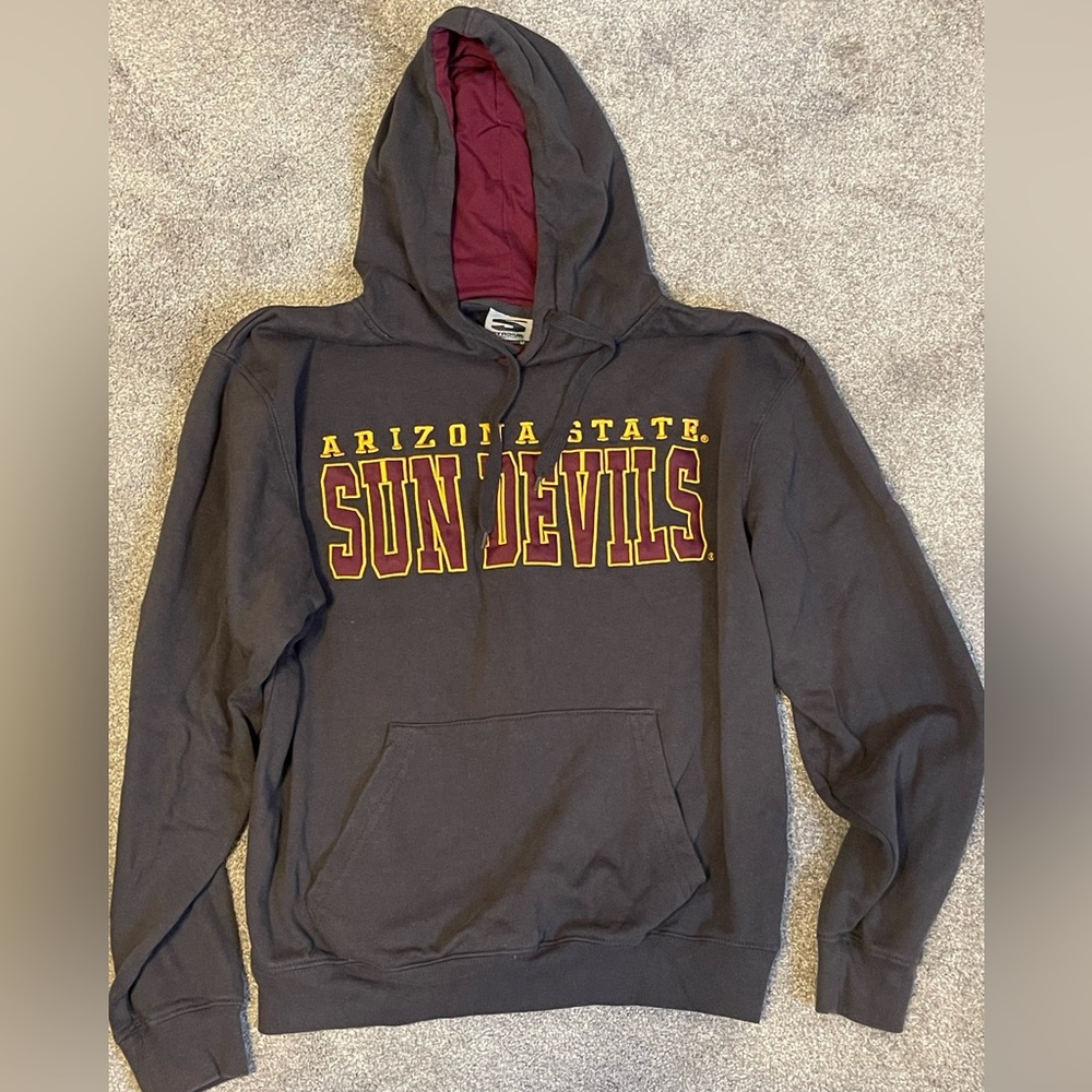 Stadium Athletics Black and Maroon Arizona State Sun Devils Sweater